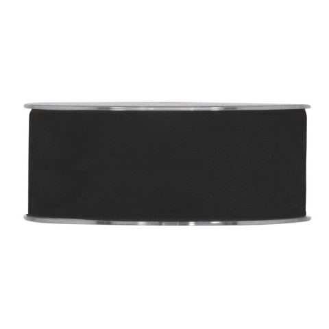 NASTRO DOUBLE VELVET MM40X7MT NERO